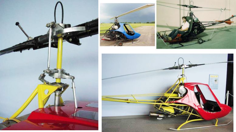 Scorpion homebuilt helicopter rotor system