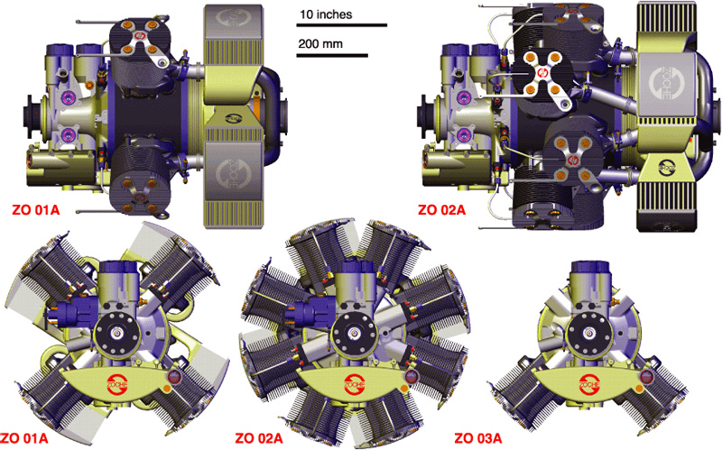 Zoche diesel engine range