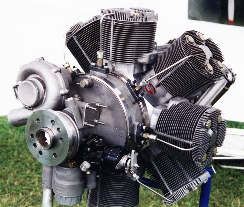 Zoche diesel radial engine