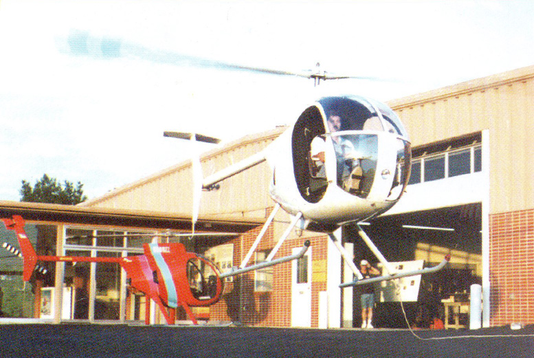 Brian Thomas hovering mini 500 helicopter