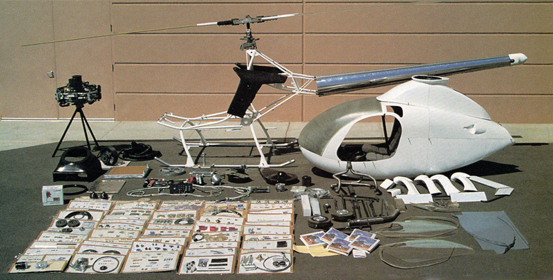 helicopter kit parts exec