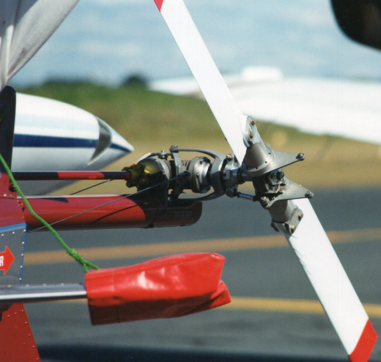 Enstrom F28 helicopter tail rotor