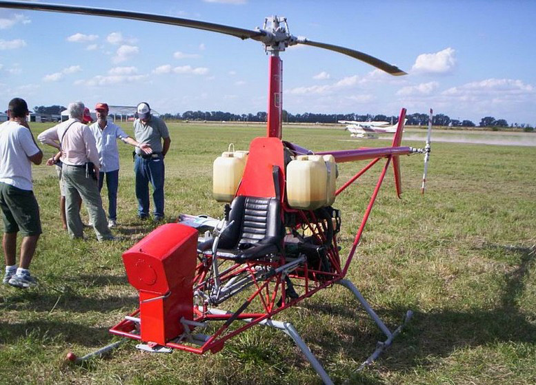 Flying The Elisport CH-7 Angel Helicopter prototype