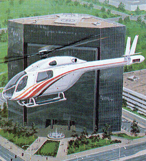 early rendering mdx civillian helicopter