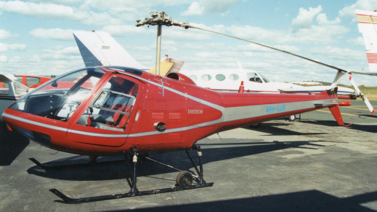 f-28a enstrom 3 seat helicopter