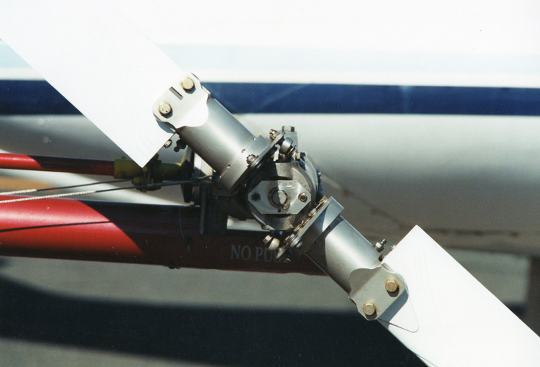 teetering helicopter tailrotor blades