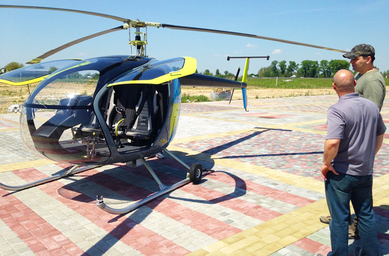 three seat helicopter kit