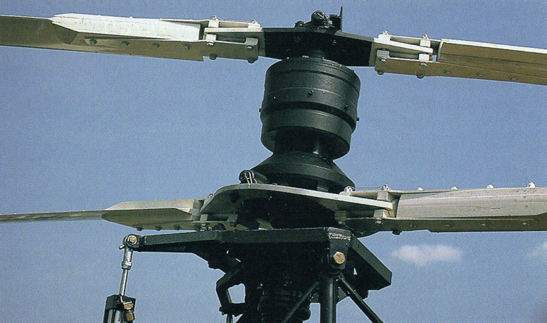 twin rotor coaxial helicopter rotor head