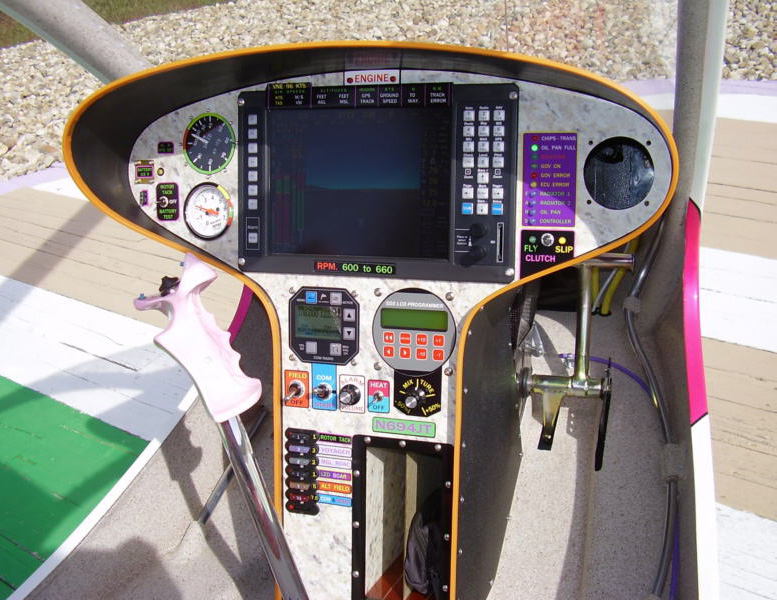 windfire helicopter glass instrument panel