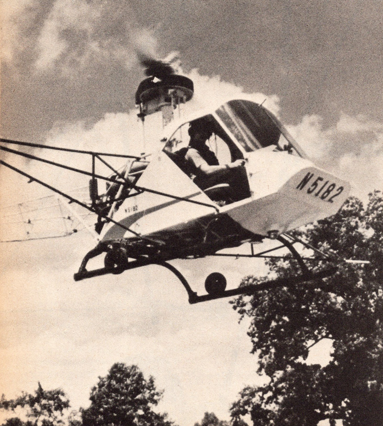 180 hp lycoming Scheutzow model b two place utility helicopter