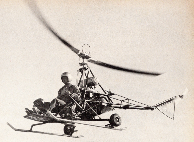 BJ Schramm single seat scorpion helicopter mojave desert