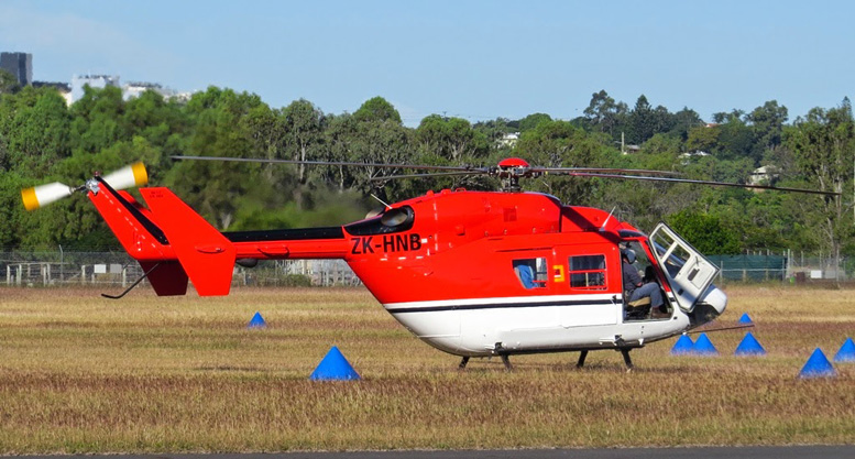 BK 117 multi role helicopter