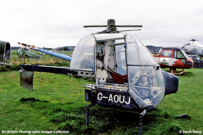 Derek Heley Fairey Helicopter