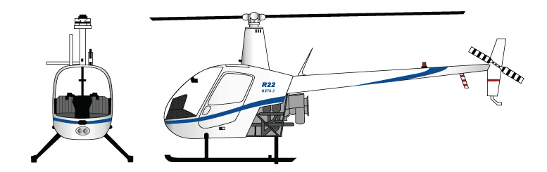 Helicopter Robinson R22 Beta