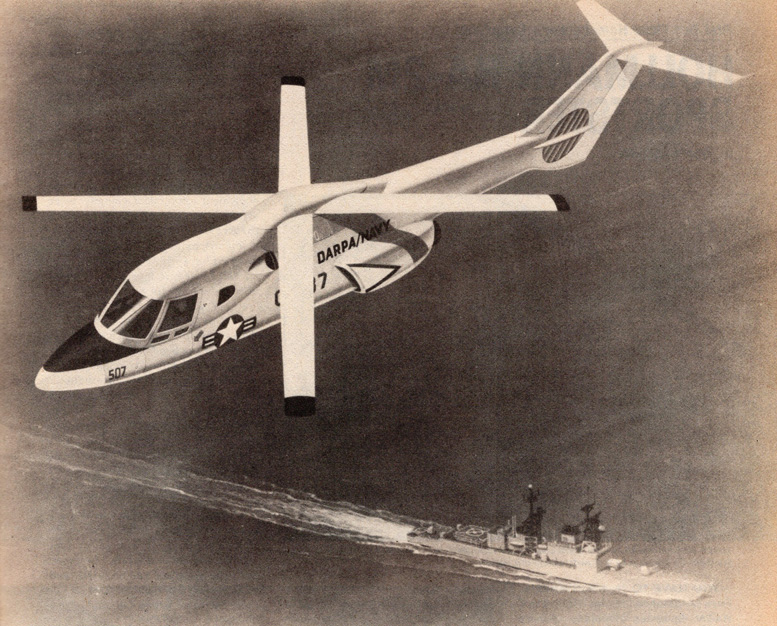 Lockheed x wing rotorcraft