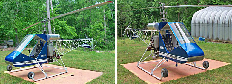 Single seat commuter one helicopter kit