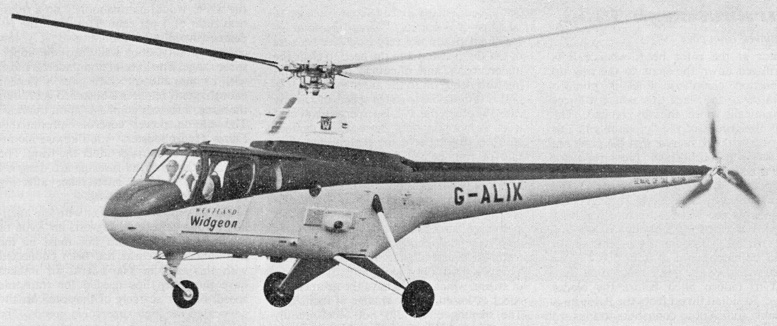 Westland Widgeon helicopter