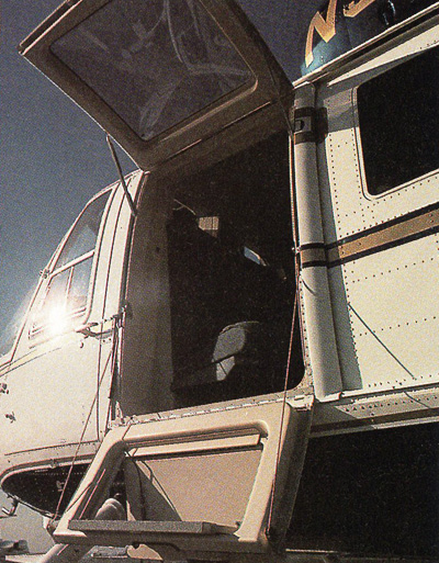 helicopter airstair door entry