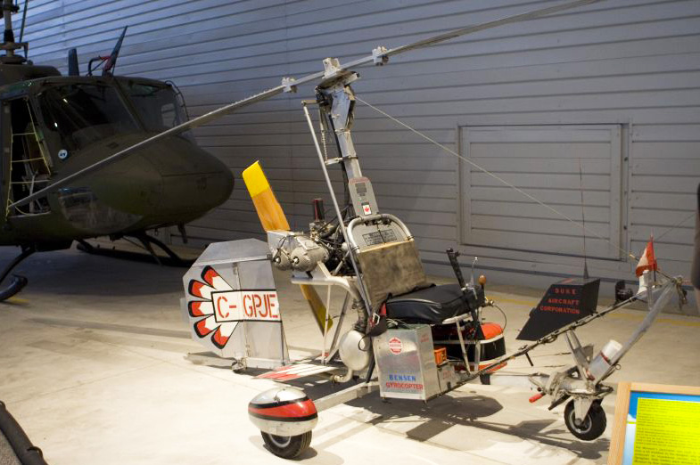 museum Bensen B 8M gyrocopter