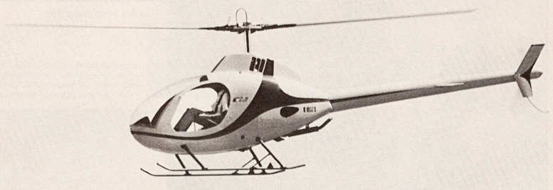 stretch wolter flying rotorway exec helicopter