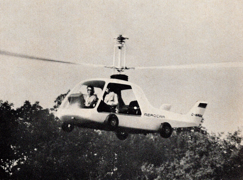 4 place Aerocar Helicopter