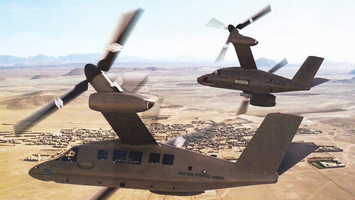 Bell Helicopter New Tilt Rotor V-28 Valor