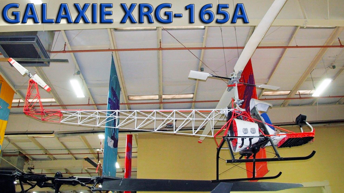 Galaxie XRG-65A Glaticopter Test Lab