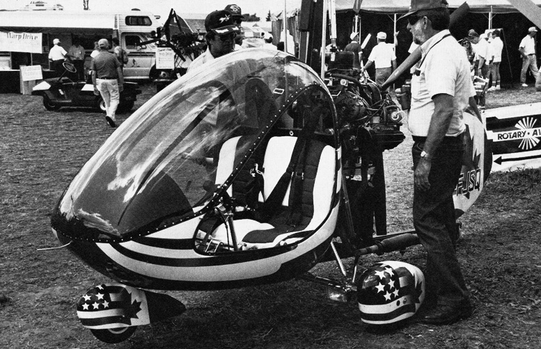 RAF two seat gyroplane trainer pre stabilizer