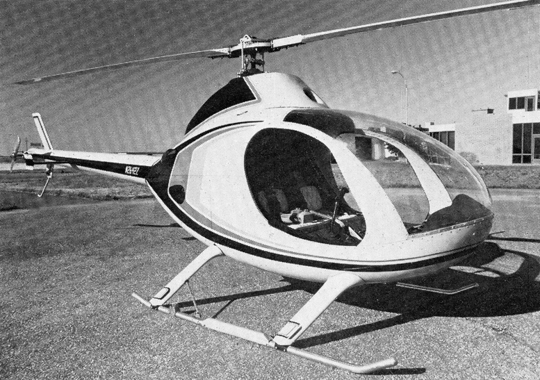 first two seat exec helicopter