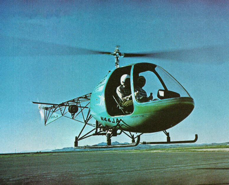 helicom commuter hiller hornet helicopter