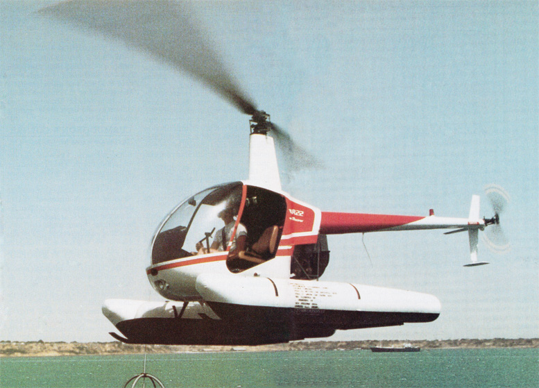 R22 helicopter floats