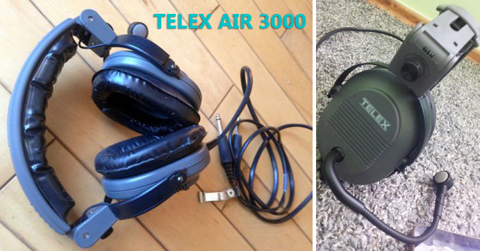 telex air 3000 pilot headset review