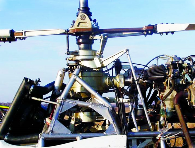 rotax powered coaxial helicopter