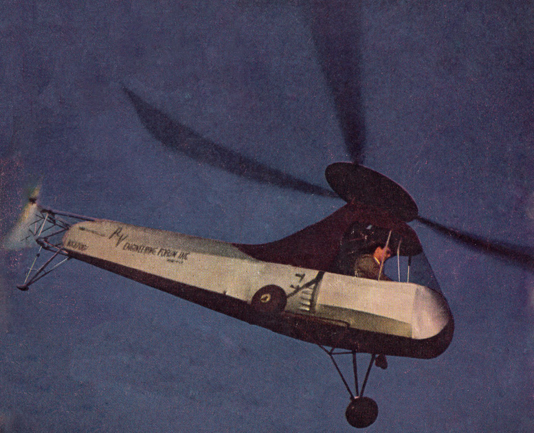 Frank Piasecki PV-2 helicopter