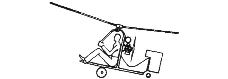 autorotator thrust powered autogiro