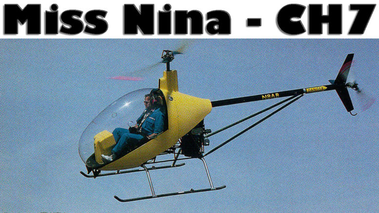 miss nina ch7 helicopter