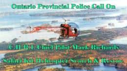 police call on safari kit helicopter