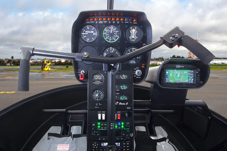 r22 helicopter cockpit