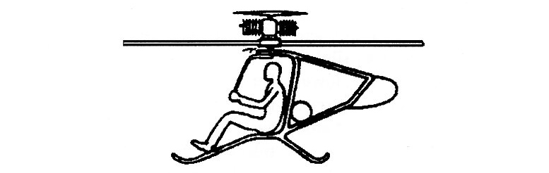 torque reaction coaxial helicopter