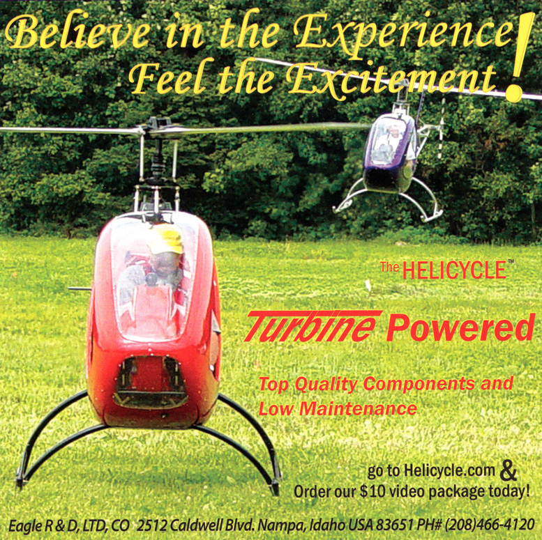 helicycle turbine helicopter kit