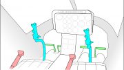 Helicopter controls layout