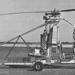 The unusual Bensen "Helicopter" with single main rotor with what looks like a motor driven tail rotor