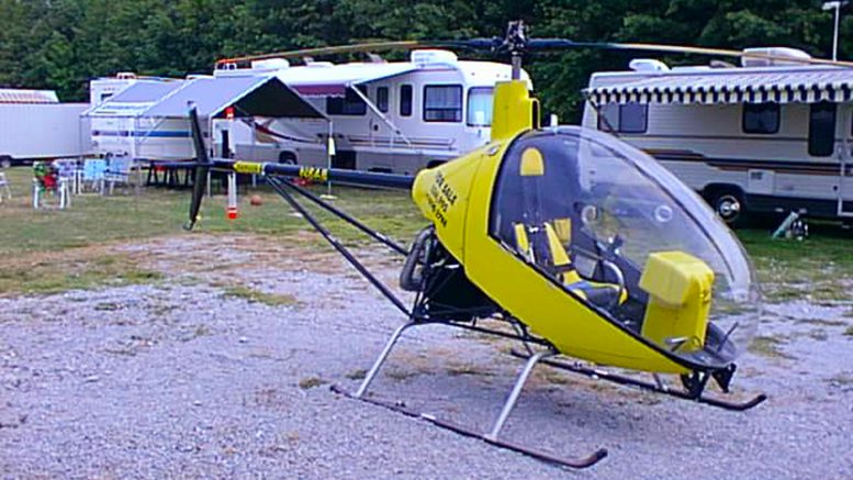 Glen Ryerson Miss Nina CH-7 Angel helicopter