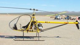 The MC1 helicopter at El Mirage fly-in