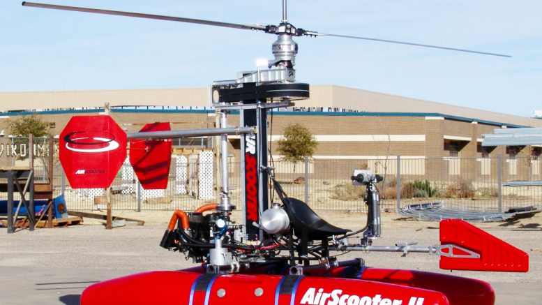 Air Scooter Coaxial Helicopter
