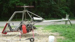 DIY plans built SkyTwister helicopter