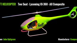 Swift helicopter design by John Uptigrove