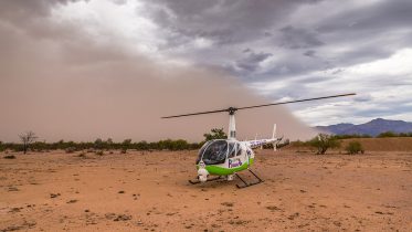 Helicopter weather forecast