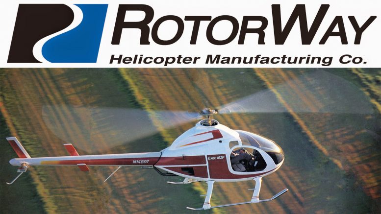 Rotorway exec 162f kit helicopter