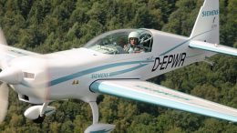 Siemens 260 kW electric aircraft